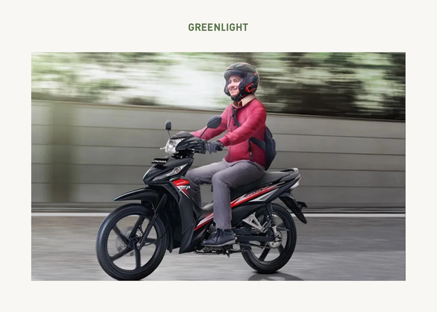 cara naik motor gigi