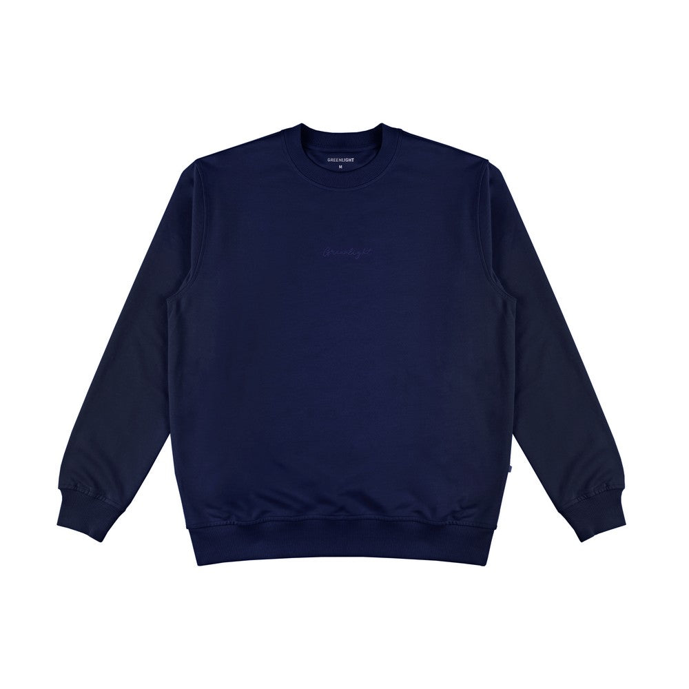 Greenlight Men's Jacket Basic Script Crewneck Sweatshirt Baby Terry Bendix HP-C021024
