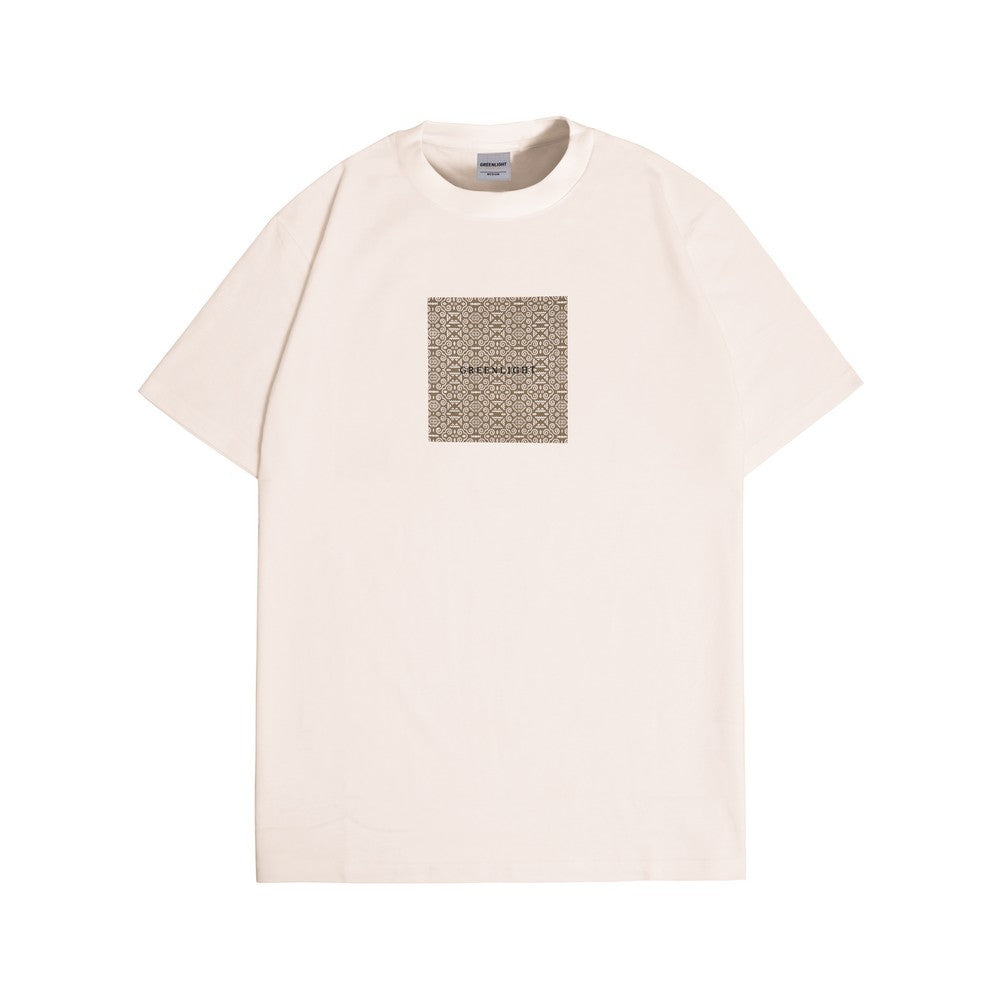 Greenlight Essential Men's T-Shirt Short Sleeve Regular Fit Logo Script Afareen HP-C141224