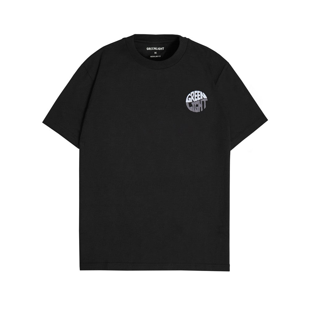 Greenlight Men's T-Shirt Short Sleeve Regular Fit Cotton Logo Script Adhara OL-201124