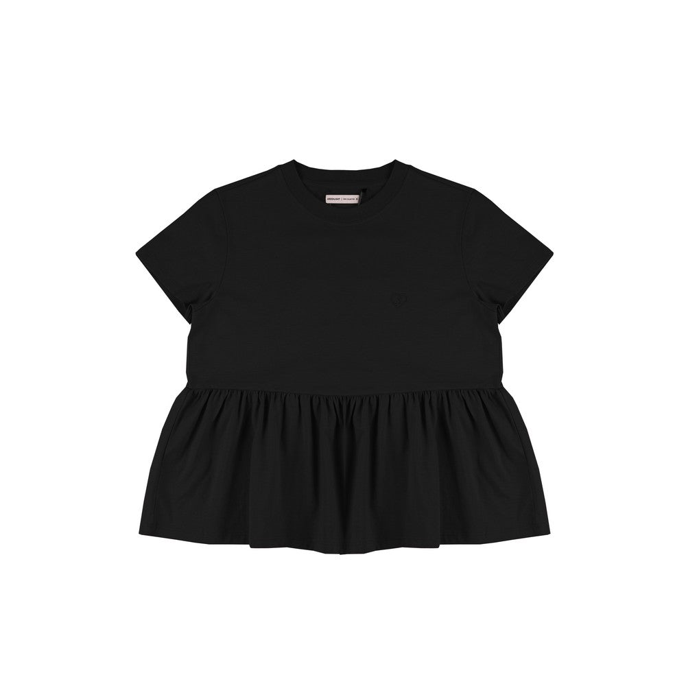 Greenlight Women's T-Shirt Short Sleeve Loose Fit Peplum Moko HP-C041024