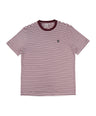 Greenlight Essential Men's Stripe T-Shirt Short Sleeve Regular Fit Cotton Detroit HP-C241024