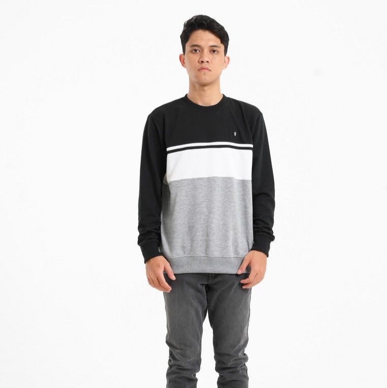 Greenlight Essential Men's Jacket Crewneck Sweatshirt Regular Fit French Terry Casey HP-C021224