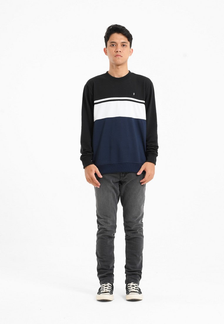 Greenlight Essential Men's Jacket Crewneck Sweatshirt Regular Fit French Terry Casey HP-C021224
