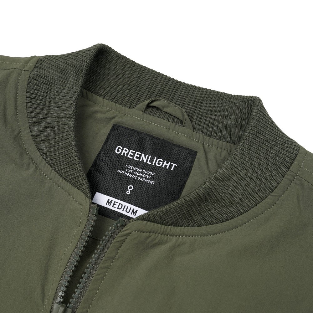 Greenlight Men's Bomber Jacket Regular Fit Nylon Spandex Ares HP-C080626