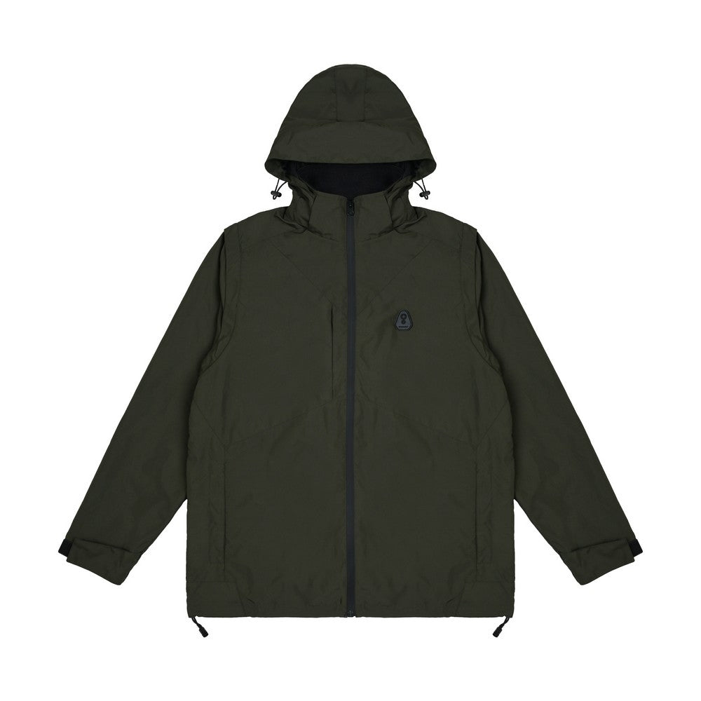 Greenlight Men's Convertible Hoodie Jacket to Bag Regular Fit Hierano C020626