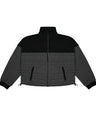 Greenlight Women's Zipper Jacket Loose Fit Baby Terry Jacquard Sasha HP-C030626