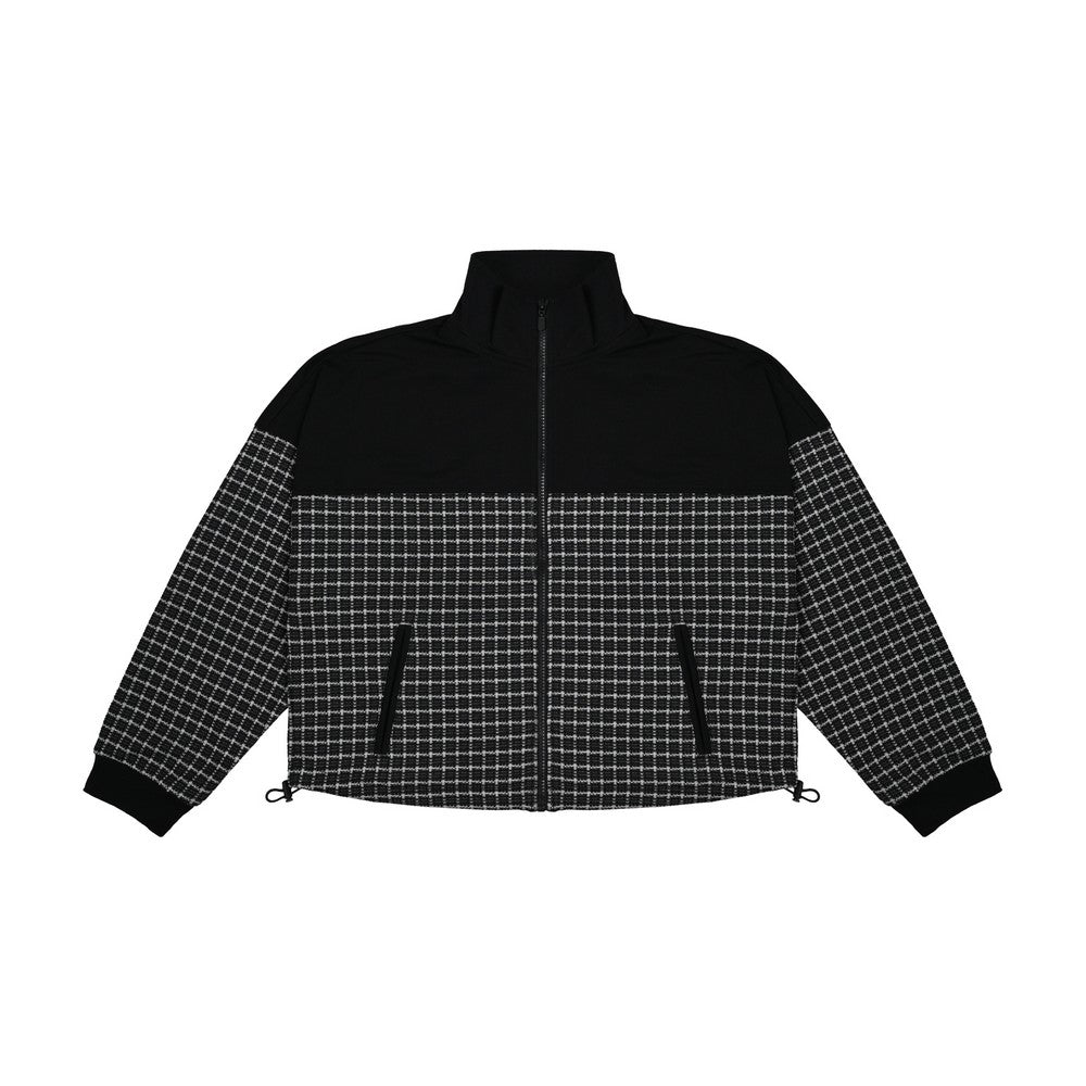 Greenlight Women's Zipper Jacket Loose Fit Baby Terry Jacquard Sasha HP-C030626