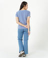 Greenlight Women's T-Shirt Short Sleeve Body Fit Mini Rib Takane HP-C010526