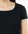 Greenlight Women's T-Shirt Short Sleeve Body Fit Mini Rib Takane HP-C010526