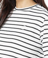 Greenlight Kaos Garis Wanita Lengan Panjang Loose Fit Stripe Tee Vivi HP-070426