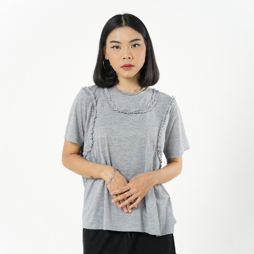 Greenlight Women's T-Shirt Short Sleeve Loose Fit Cotton Ciara C010526
