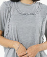 Greenlight Women's T-Shirt Short Sleeve Loose Fit Cotton Ciara C010526