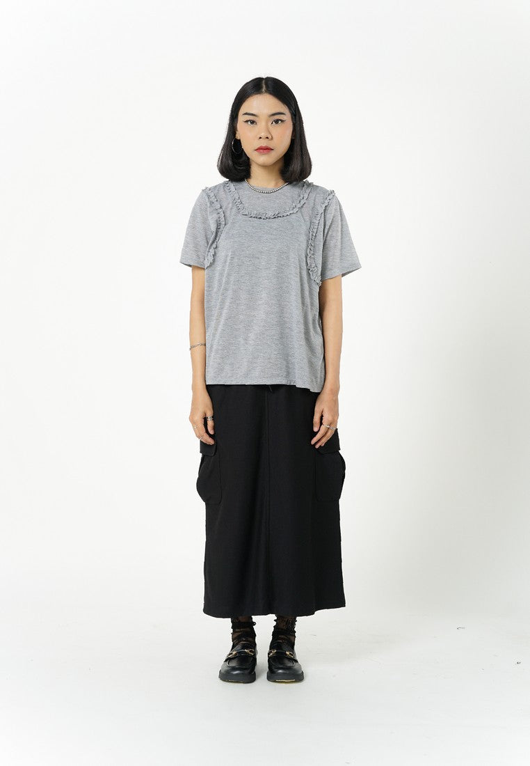 Greenlight Women's T-Shirt Short Sleeve Loose Fit Cotton Ciara C010526