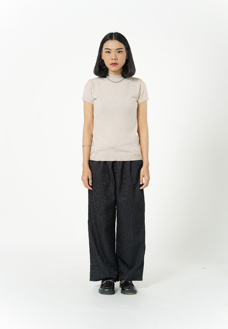Greenlight Women's Long Stripe Pants Loose Fit Liora HP-C010626