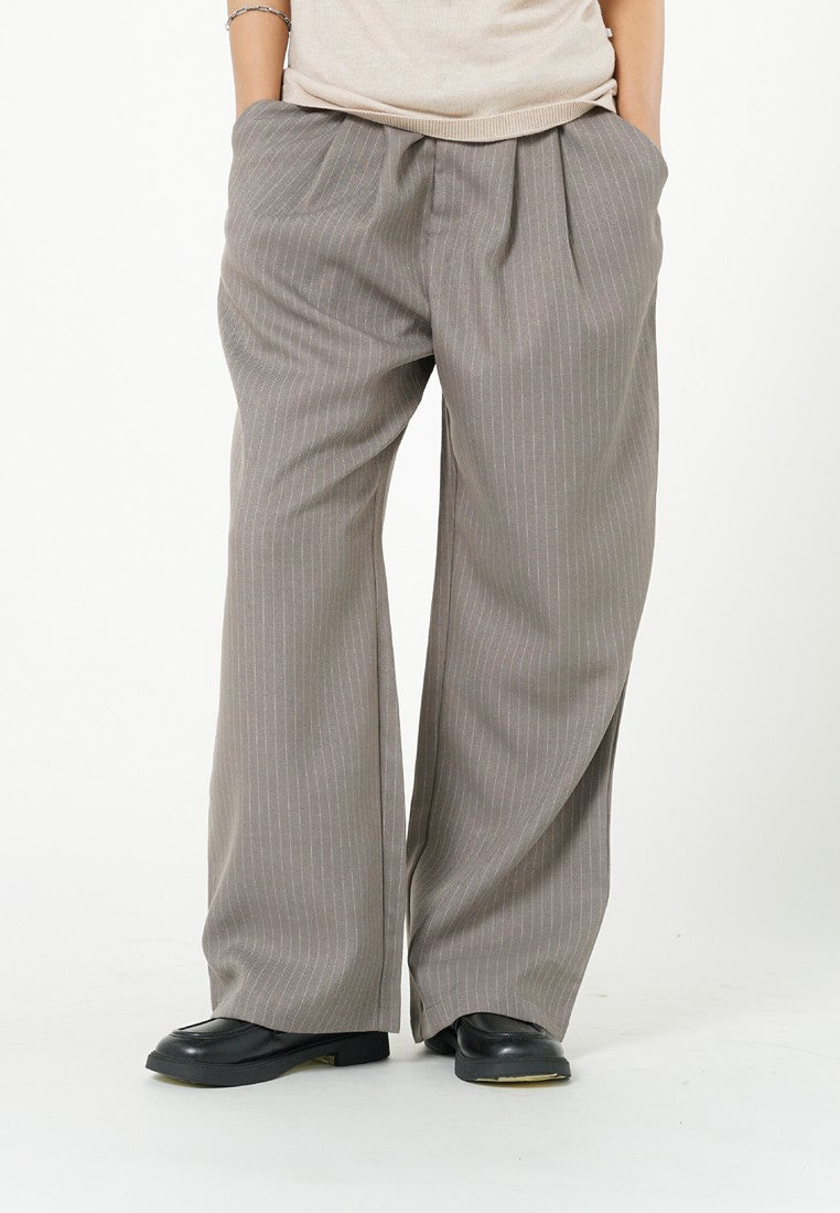 Greenlight Women's Long Stripe Pants Loose Fit Liora HP-C010626