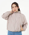 Greenlight Women's Jacket Zipper Hoodie Loose Fit Taslan Crinkle Lucy HP-C010626