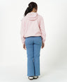 Greenlight Women's Jacket Zipper Hoodie Loose Fit Taslan Crinkle Lucy HP-C010626