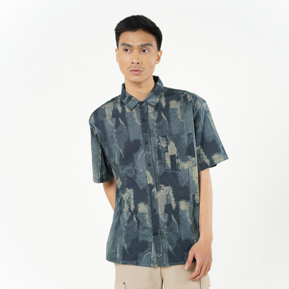 Greenlight Essential Men's Shirt Short Sleeve Regular Fit Cotton Bojan HP-C010426