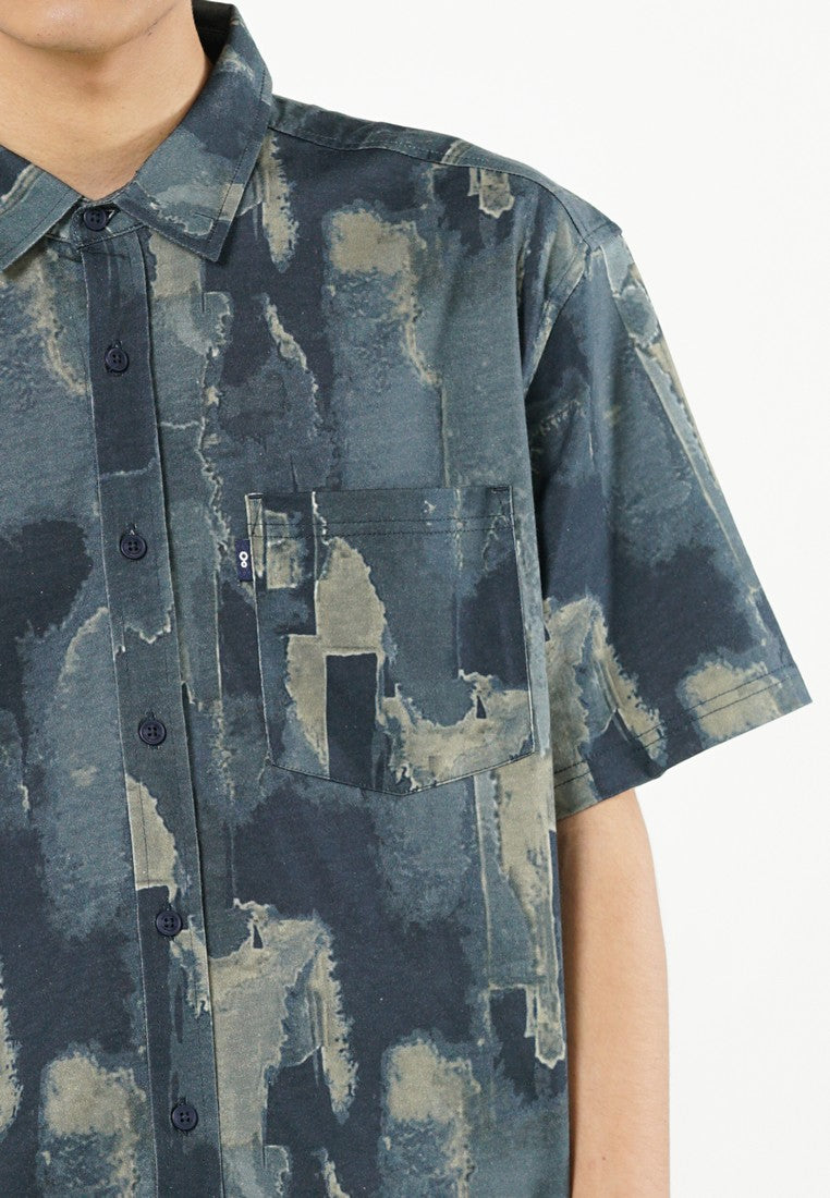 Greenlight Essential Men's Shirt Short Sleeve Regular Fit Cotton Bojan HP-C010426
