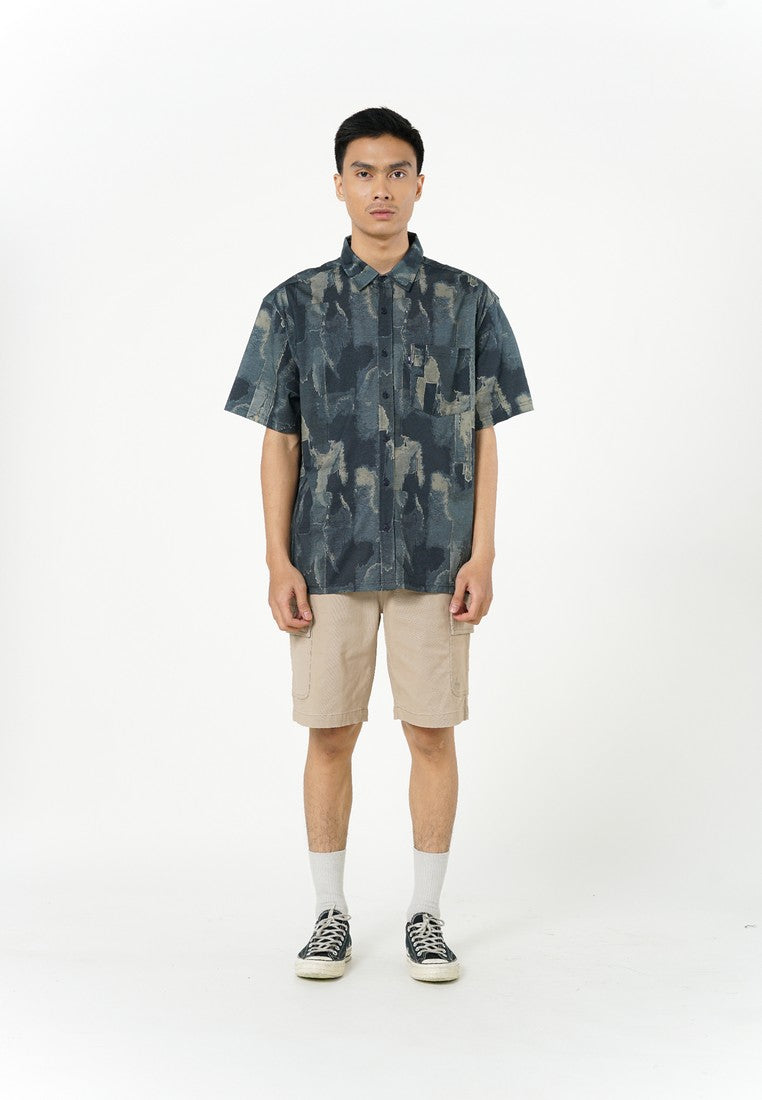 Greenlight Essential Men's Shirt Short Sleeve Regular Fit Cotton Bojan HP-C010426