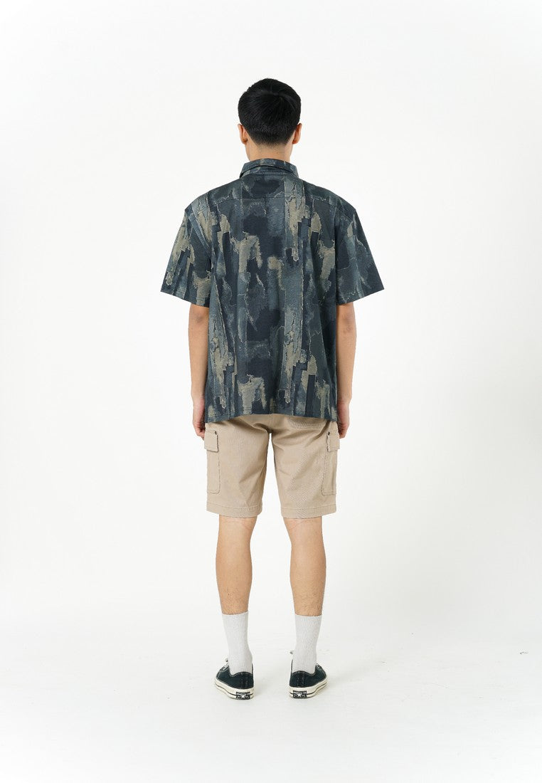 Greenlight Essential Men's Shirt Short Sleeve Regular Fit Cotton Bojan HP-C010426