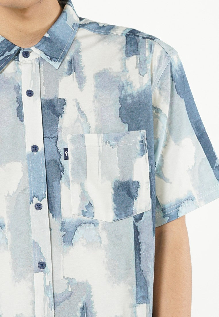 Greenlight Essential Men's Shirt Short Sleeve Regular Fit Cotton Bojan HP-C010426