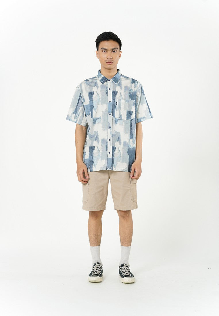 Greenlight Essential Men's Shirt Short Sleeve Regular Fit Cotton Bojan HP-C010426