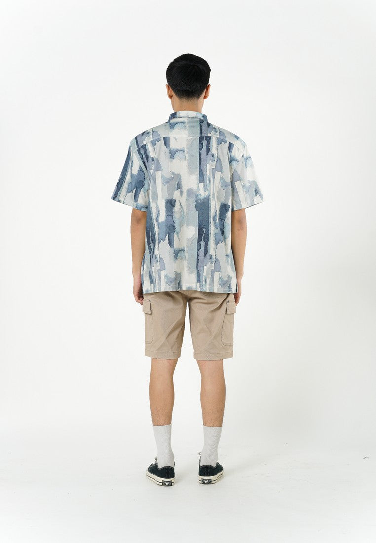 Greenlight Essential Men's Shirt Short Sleeve Regular Fit Cotton Bojan HP-C010426