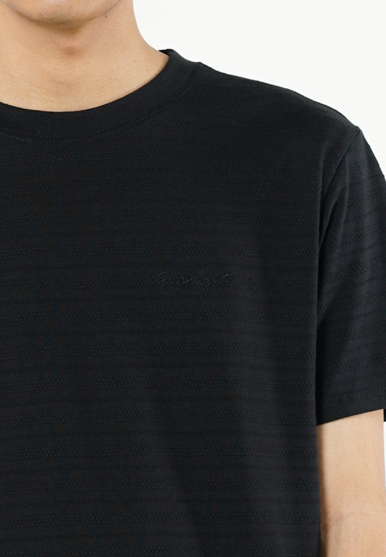 Greenlight Essential Men's T-Shirt Short Sleeve Regular Fit Cotton Polyester Muichiro C010526