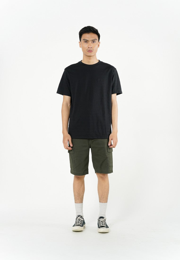 Greenlight Essential Men's T-Shirt Short Sleeve Regular Fit Cotton Polyester Muichiro C010526