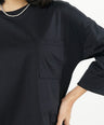 Greenlight Women's T-Shirt 3/4 Sleeve Oversized Fit Cotton Aina HP-C070326