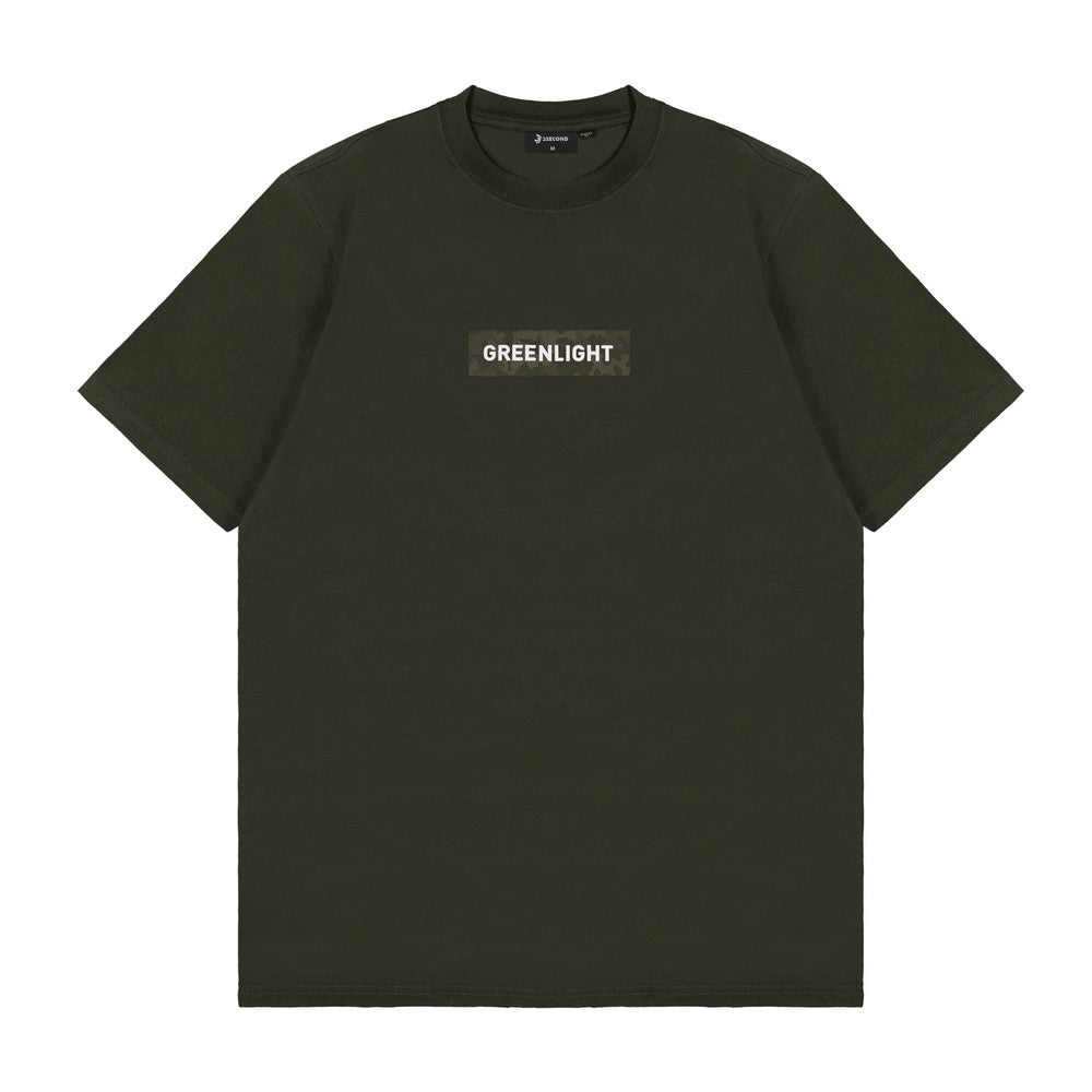 Greenlight Men's T-Shirt Short Sleeve Slim Fit Cotton Flage C220626