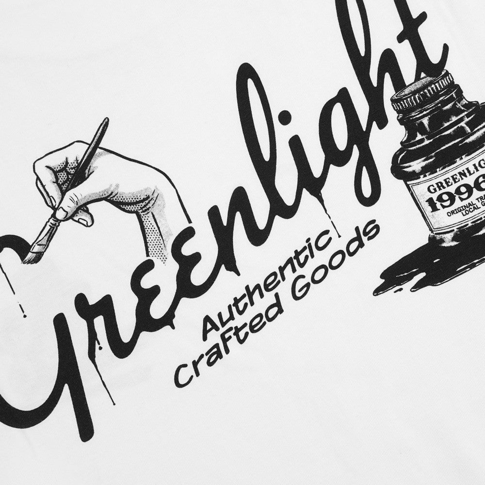 Greenlight Men's T-Shirt Short Sleeve Regular Fit Cotton Paint Brush C160626
