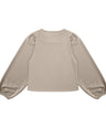 Greenlight Women's T-Shirt Long Balloon Sleeve Body Fit Mini Rib Sonoko C010826