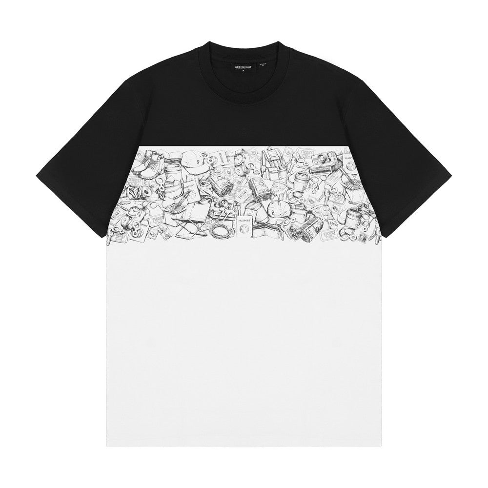 Greenlight Men's T-Shirt Short Sleeve Regular Fit Cotton Tramp C290626