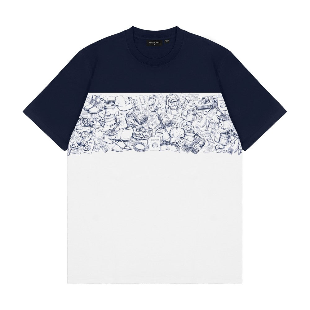 Greenlight Men's T-Shirt Short Sleeve Regular Fit Cotton Tramp C290626