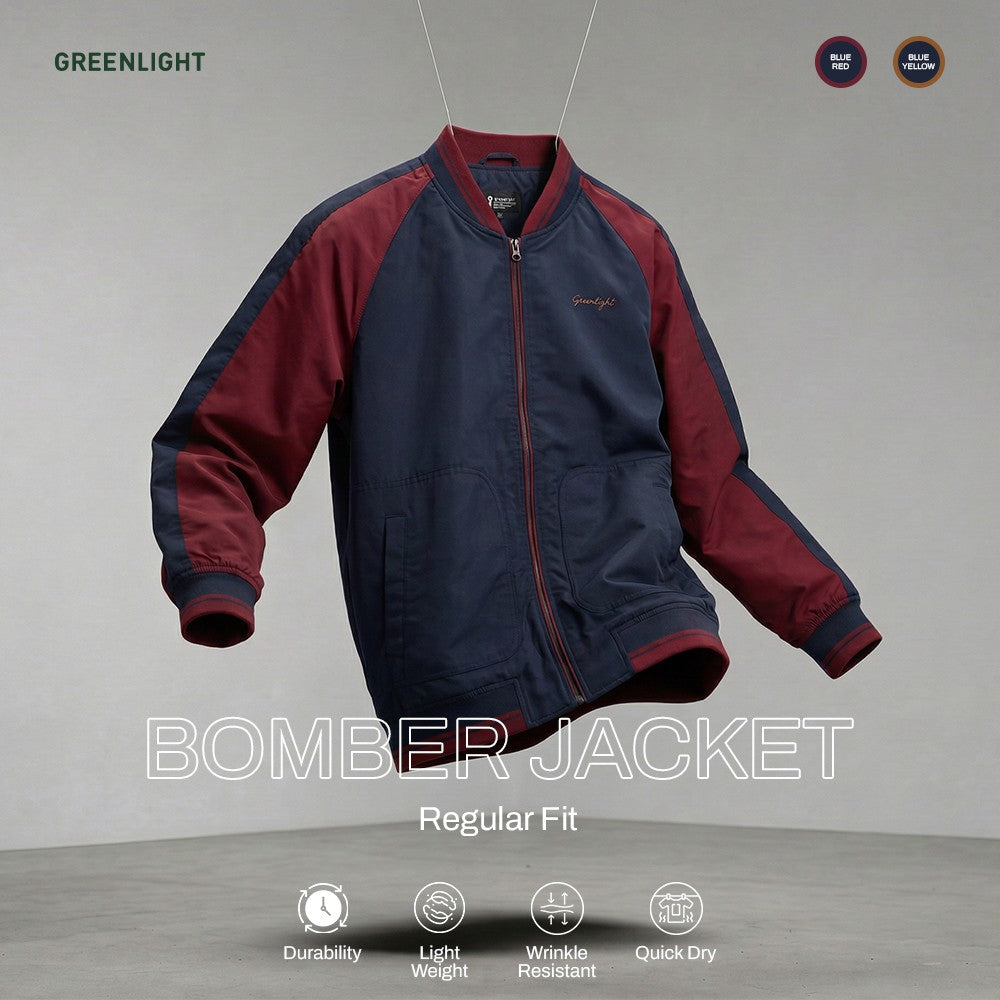 Greenlight Men's Bomber Jacket Regular Fit Taslan Jaziel OL-C010225