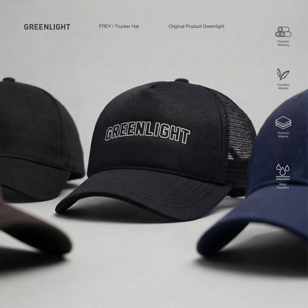 Greenlight Men's Trucker Hat Polyester Frey OL-C101224