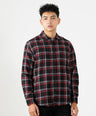 Greenlight Men's Flannel Plaid Shirt Long Sleeve Regular Fit Carre OL-C010225