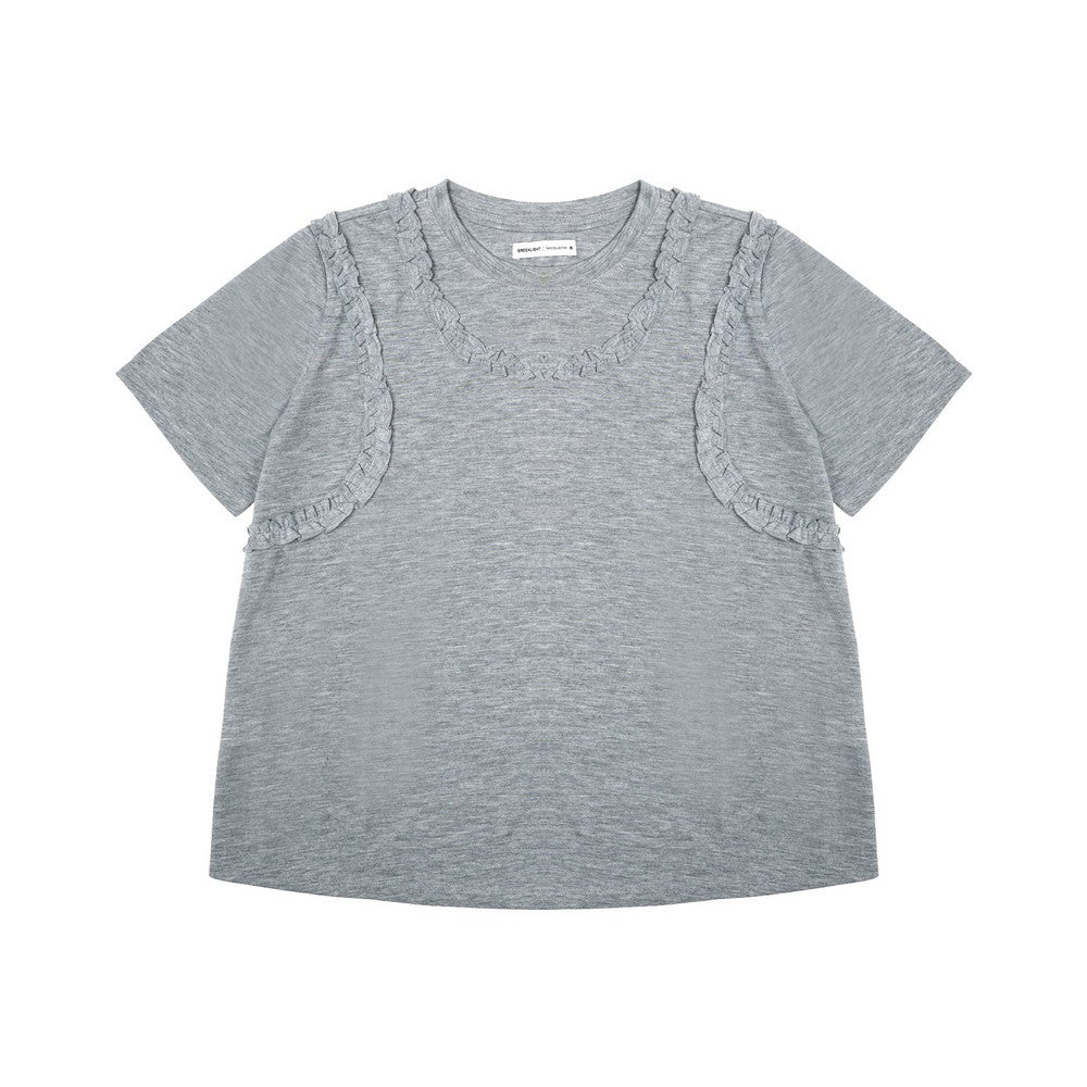 Greenlight Women's T-Shirt Short Sleeve Loose Fit Cotton Ciara C010526