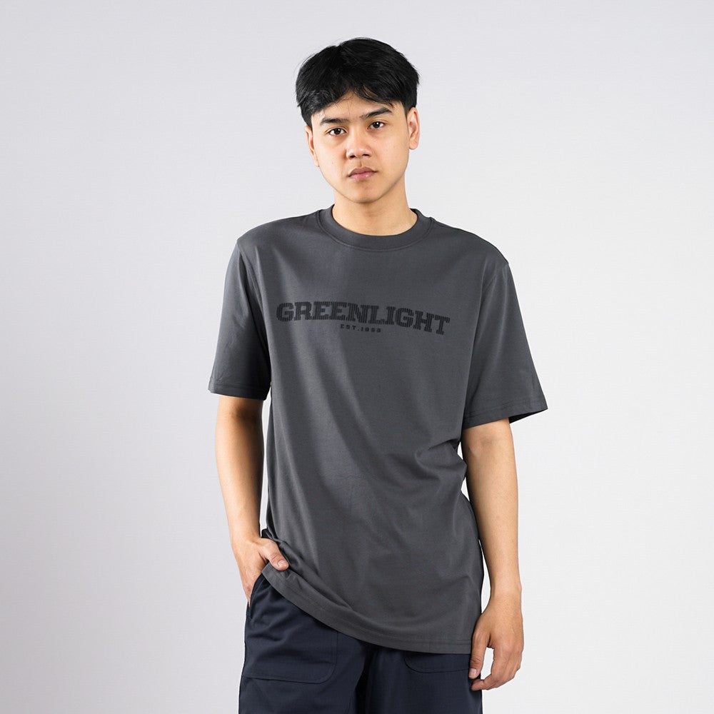 Greenlight Men's T-Shirt Short Sleeve Regular Fit Cotton Grid C020625