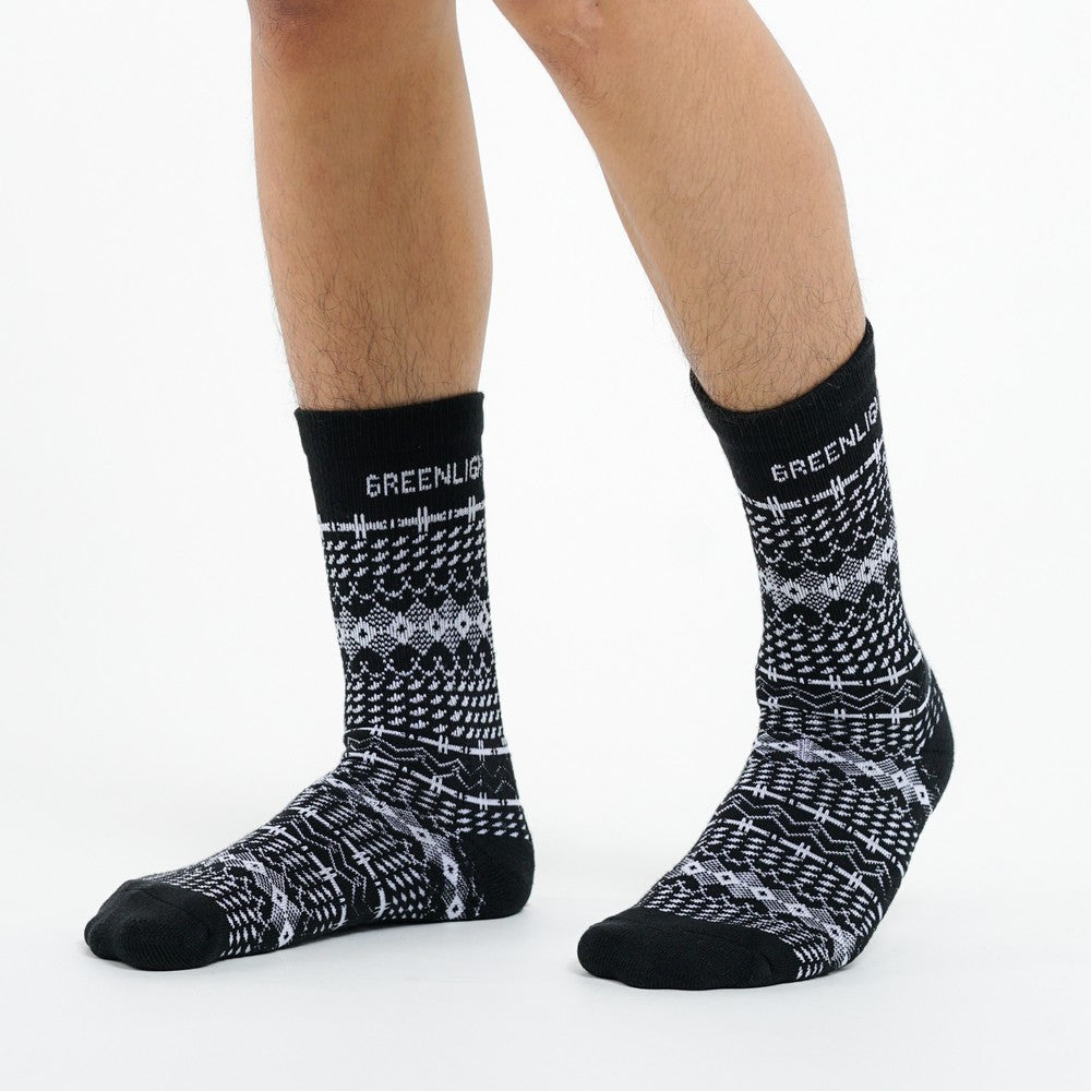 Greenlight High Cut Socks BL Tribal OL-010925