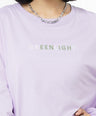 Greenlight Women's T-Shirt Long Sleeve Loose Fit Cotton Akino C010326