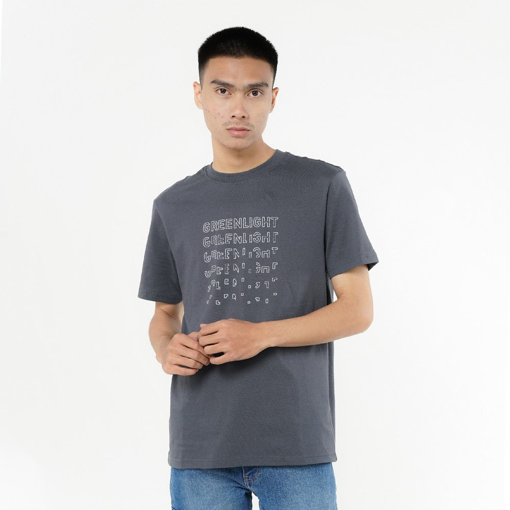 Greenlight Men's T-Shirt Short Sleeve Slim Fit Cotton Transform C010426