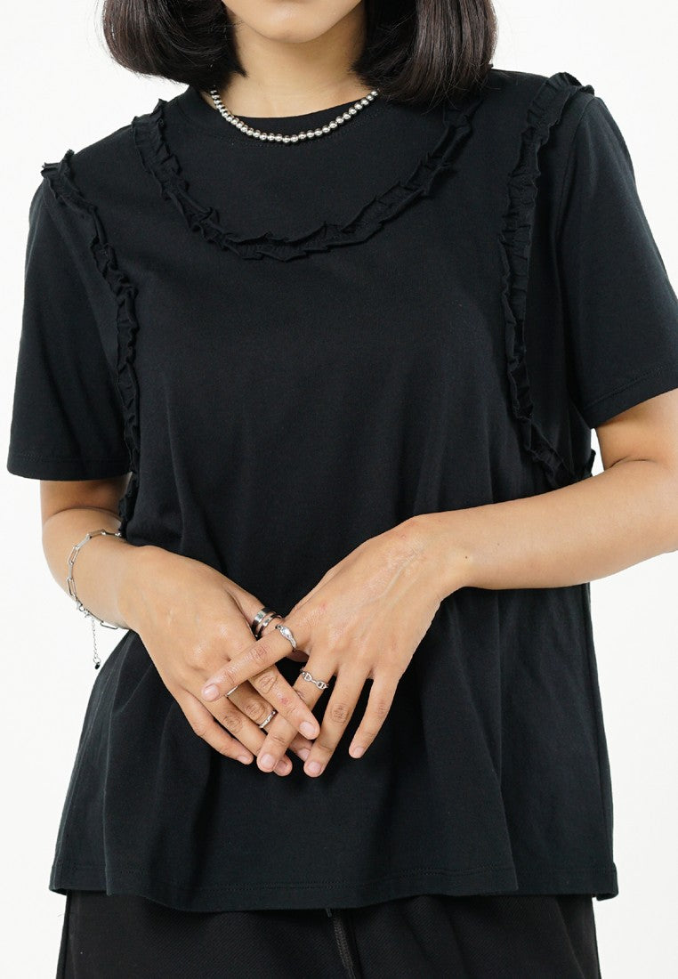 Greenlight Women's T-Shirt Short Sleeve Loose Fit Cotton Ciara C010526