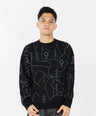 Greenlight Men's Jacket Crewneck Sweatshirt Regular Fit Acrylic Mountain OL-020925
