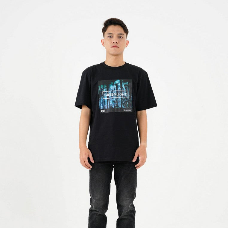 Kaos Pria Greenlight Lengan Pendek Bahan Katun Ringan Edinburgh OL-C030424