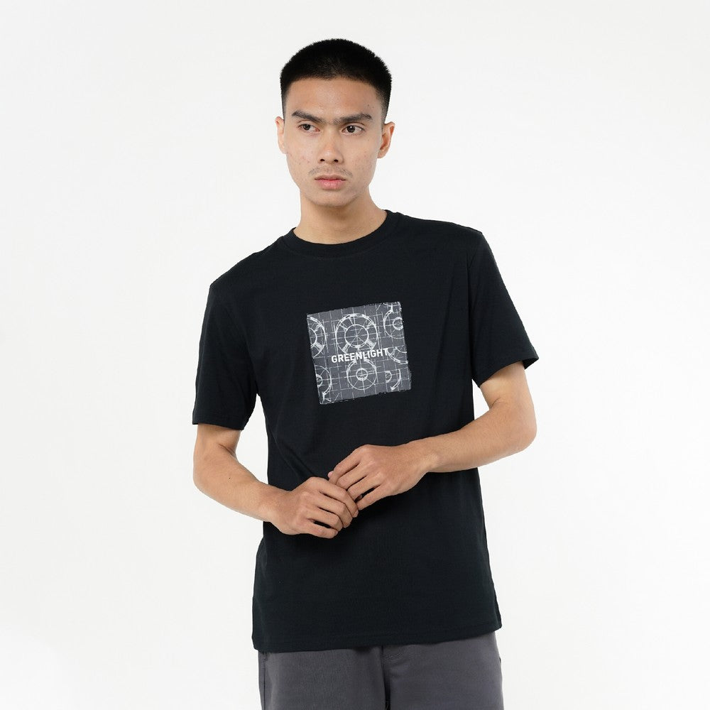 Greenlight Men's T-Shirt Short Sleeve Slim Fit Cotton Blueprint C040426