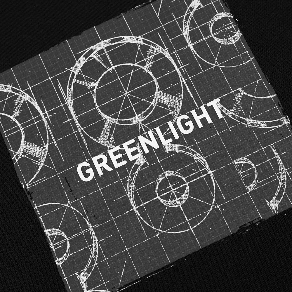 Greenlight Men's T-Shirt Short Sleeve Slim Fit Cotton Blueprint C040426